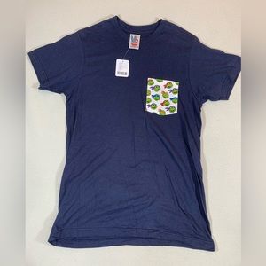 Junk food teenager mutant ninja turtles shirt small